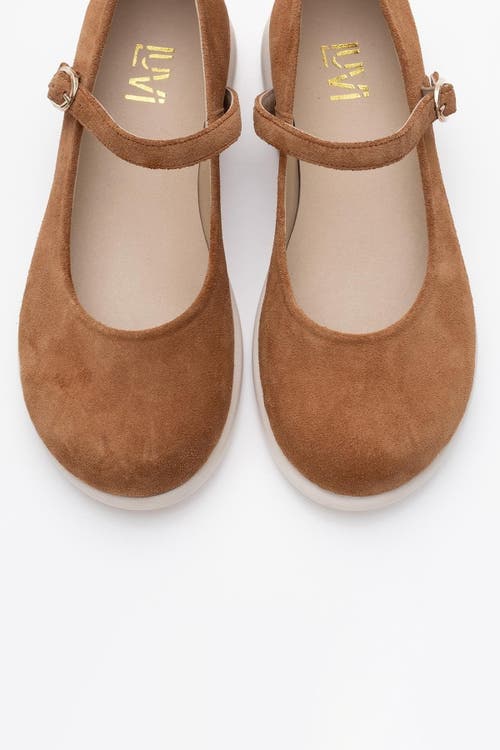 Forever & Always Shoes Anisa Leather Strap Flat