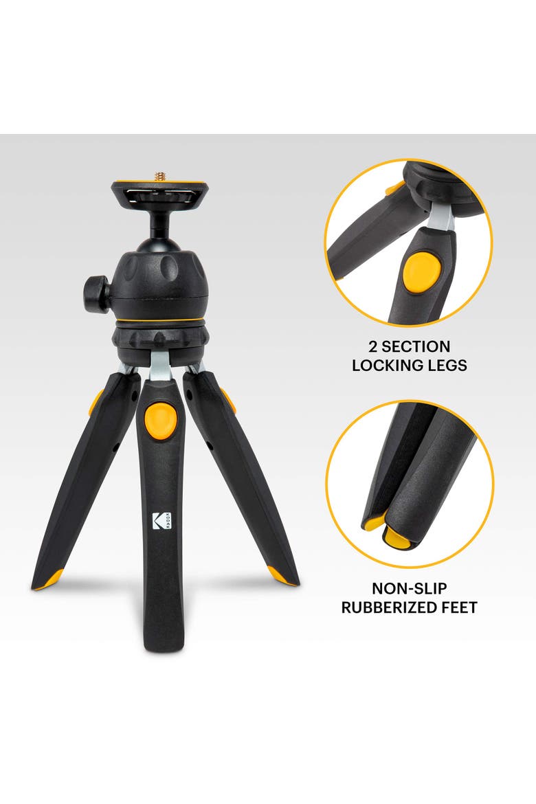 PhotoGear Mini Tripod for Camera, Alternate, color, Black