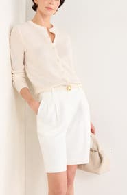 Nordstrom Crewneck Cashmere Cardigan