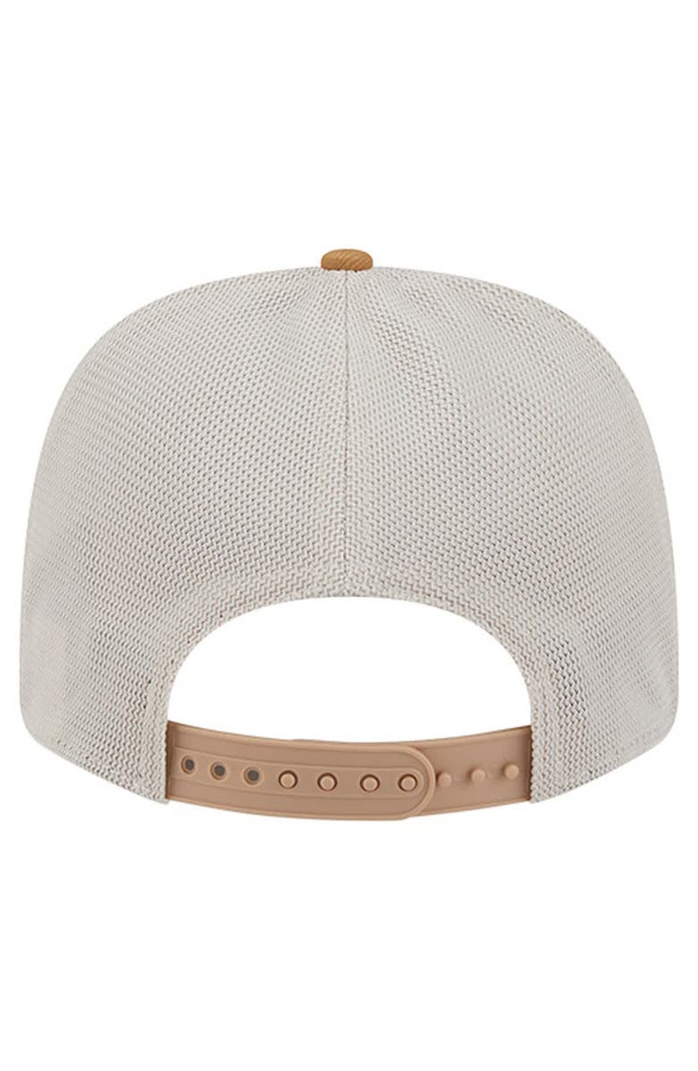 New Era Men
s New Era  Stone New York Yankees 9SEVENTY Trucker Adjustable Hat, Alternate, color, Stone