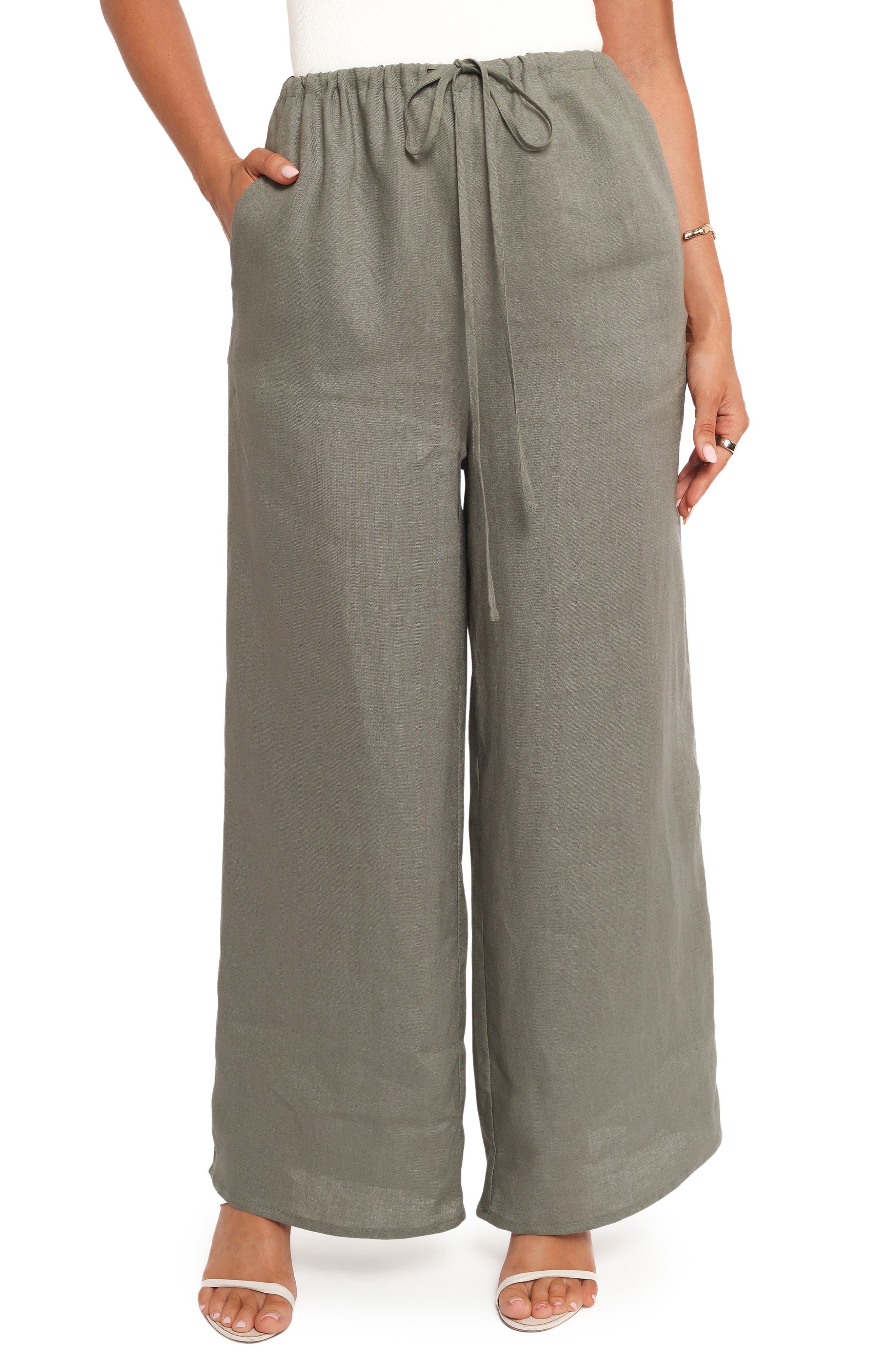 Petal & Pup Clairo Linen Drawstring Pants
