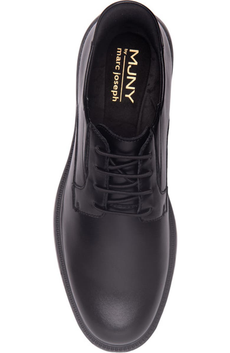 Marc Joseph New York North Street Hands Free Technology Leather Dress Oxford, Alternate, color, Black Napa Leather