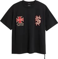 Ksubi League Ekcess Oversize Graphic T-Shirt