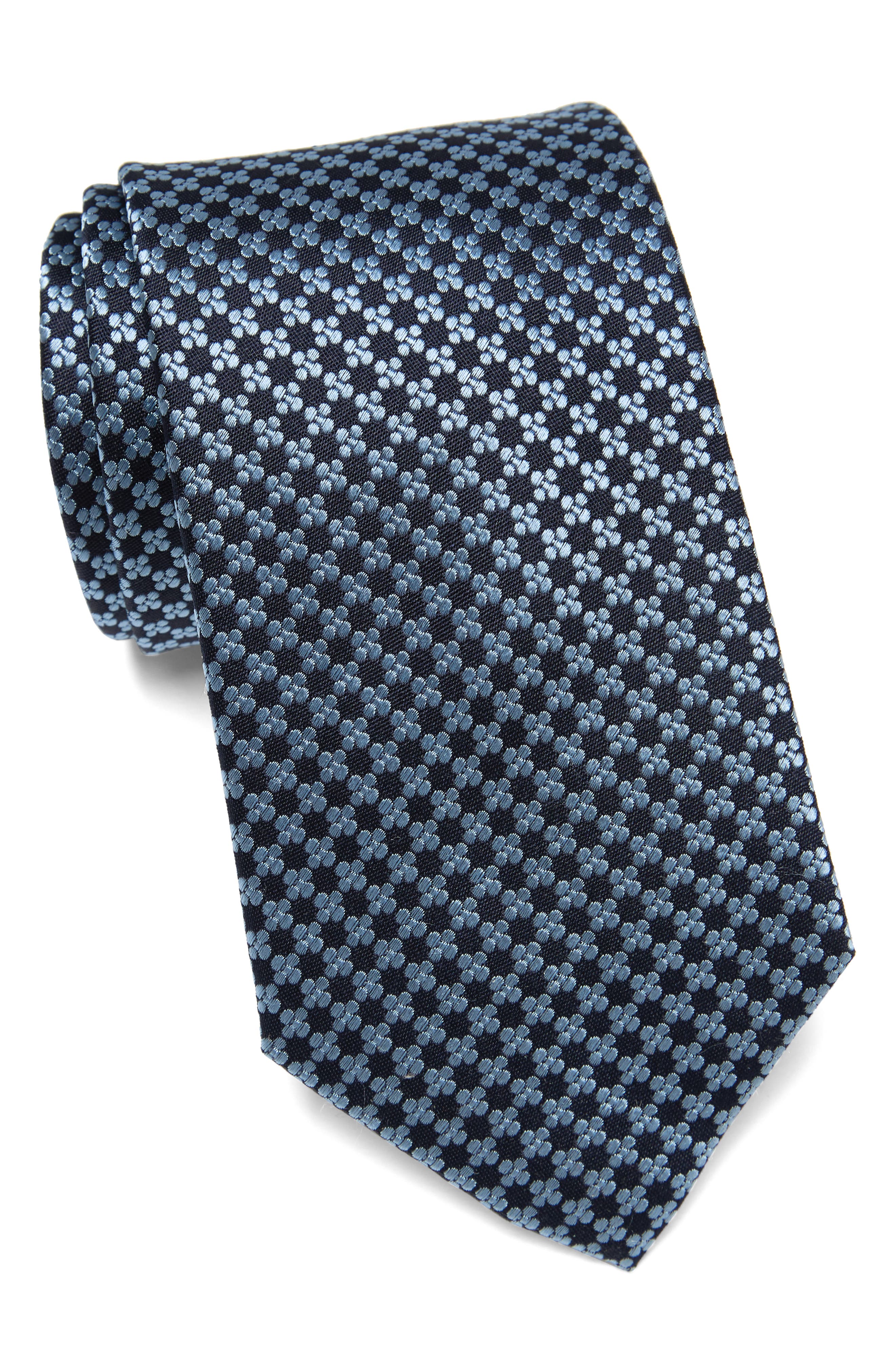 Neat Woven Silk Tie