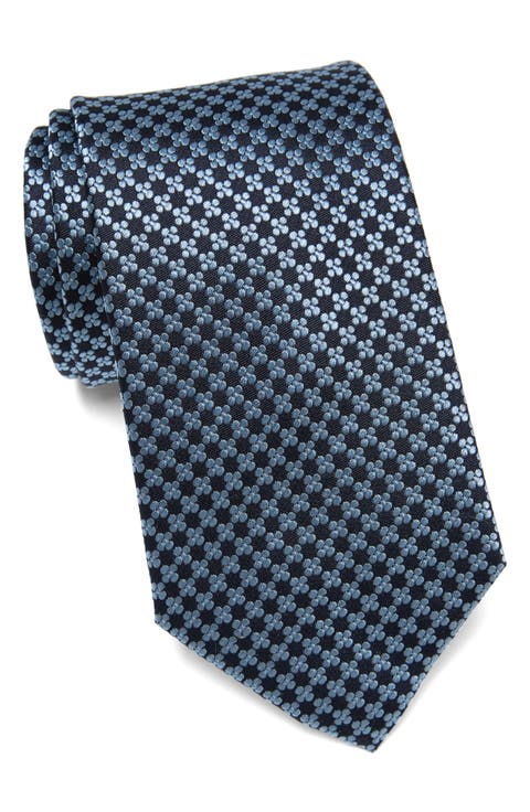 Neat Woven Silk Tie