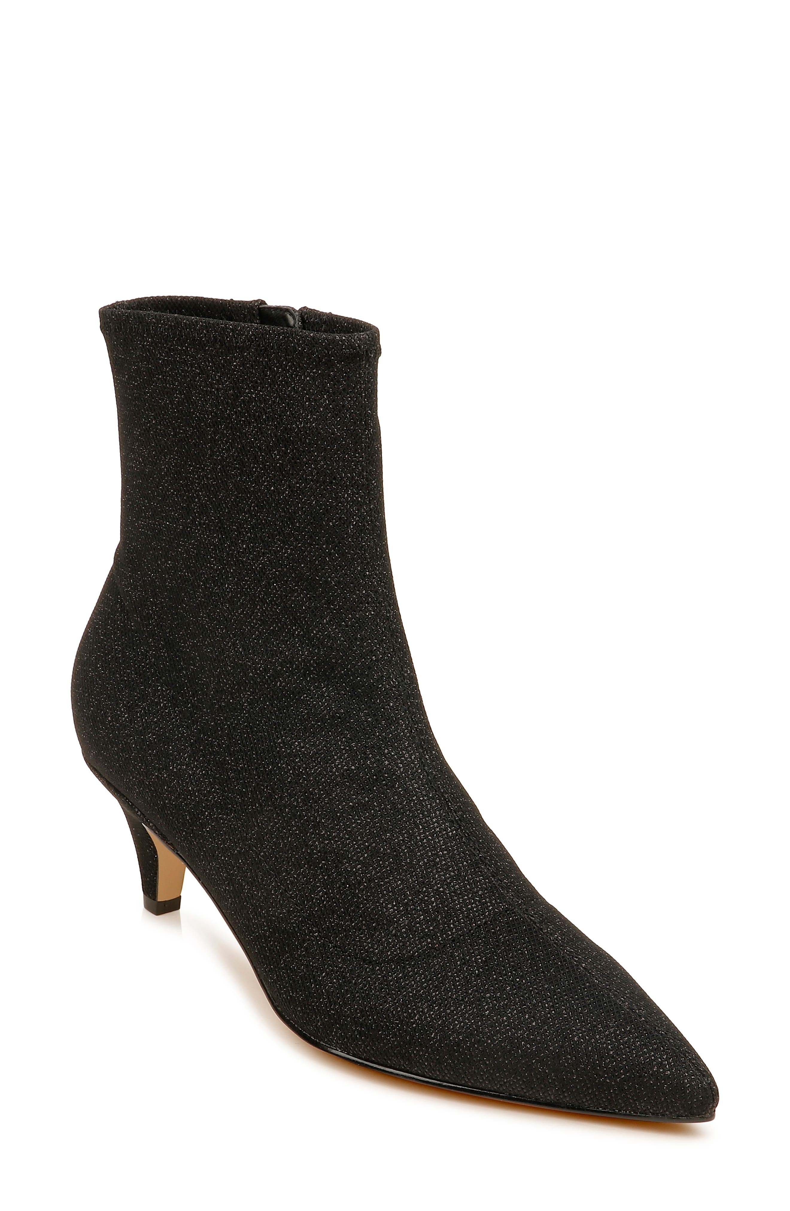 Jewel Badgley Mischka Pointed Toe Bootie, Main, color, 