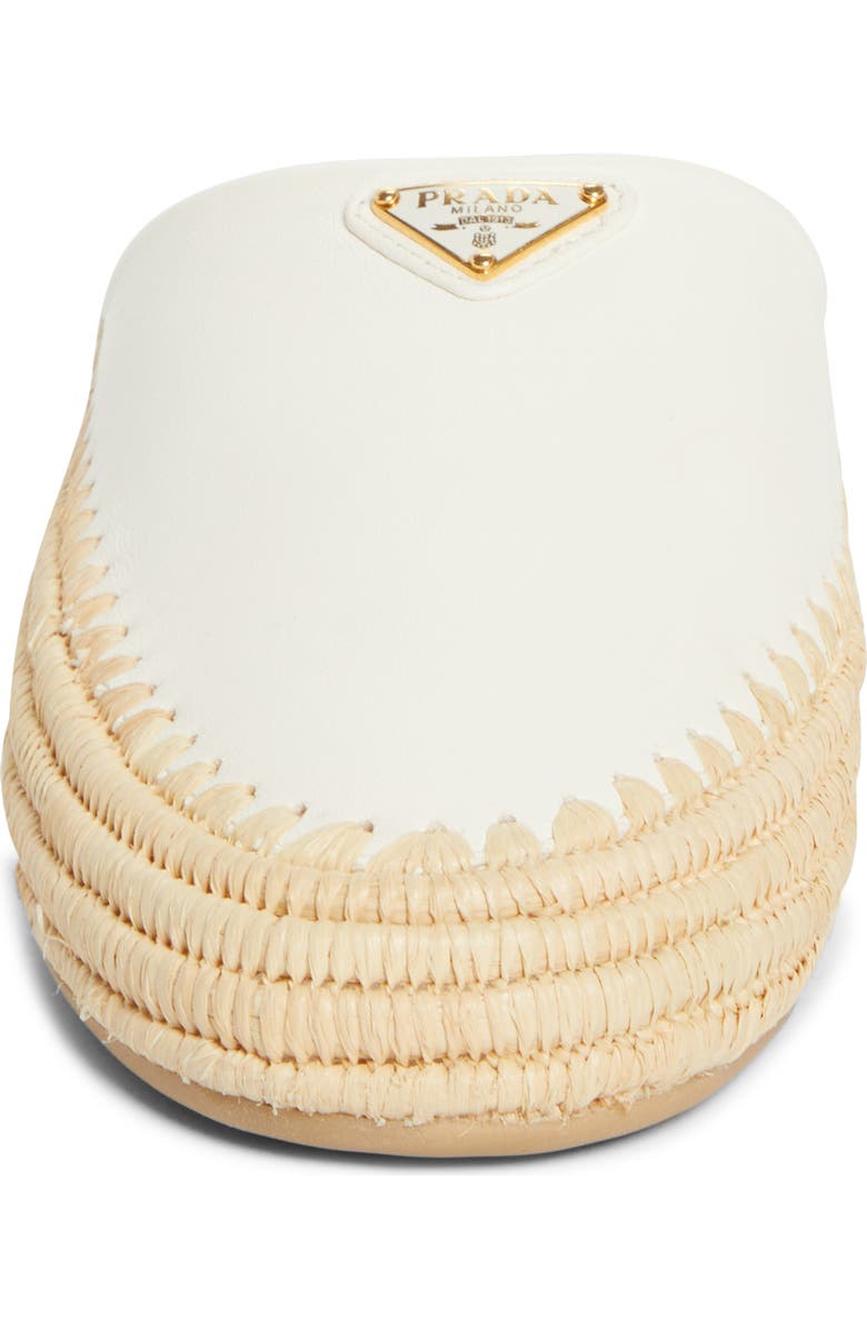 Prada Sabot Raffia Mule, Alternate, color,