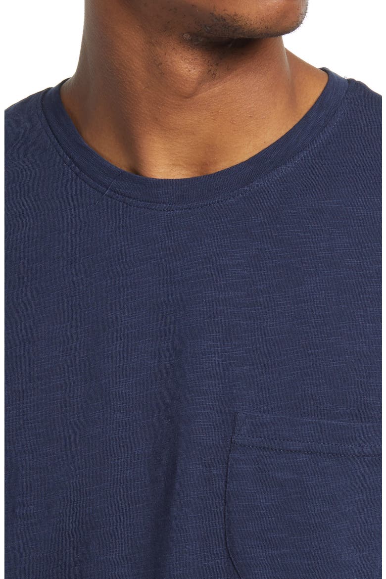 Men's Short Sleeve Pocket T-Shirt, Alternate, color, NAVY IRIS