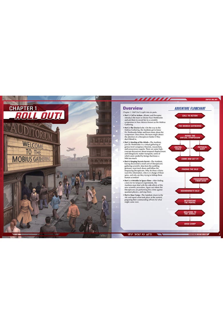 Transformers Roleplaying Game The Time is Now Adventure Book, Alternate, color, Multicolored
