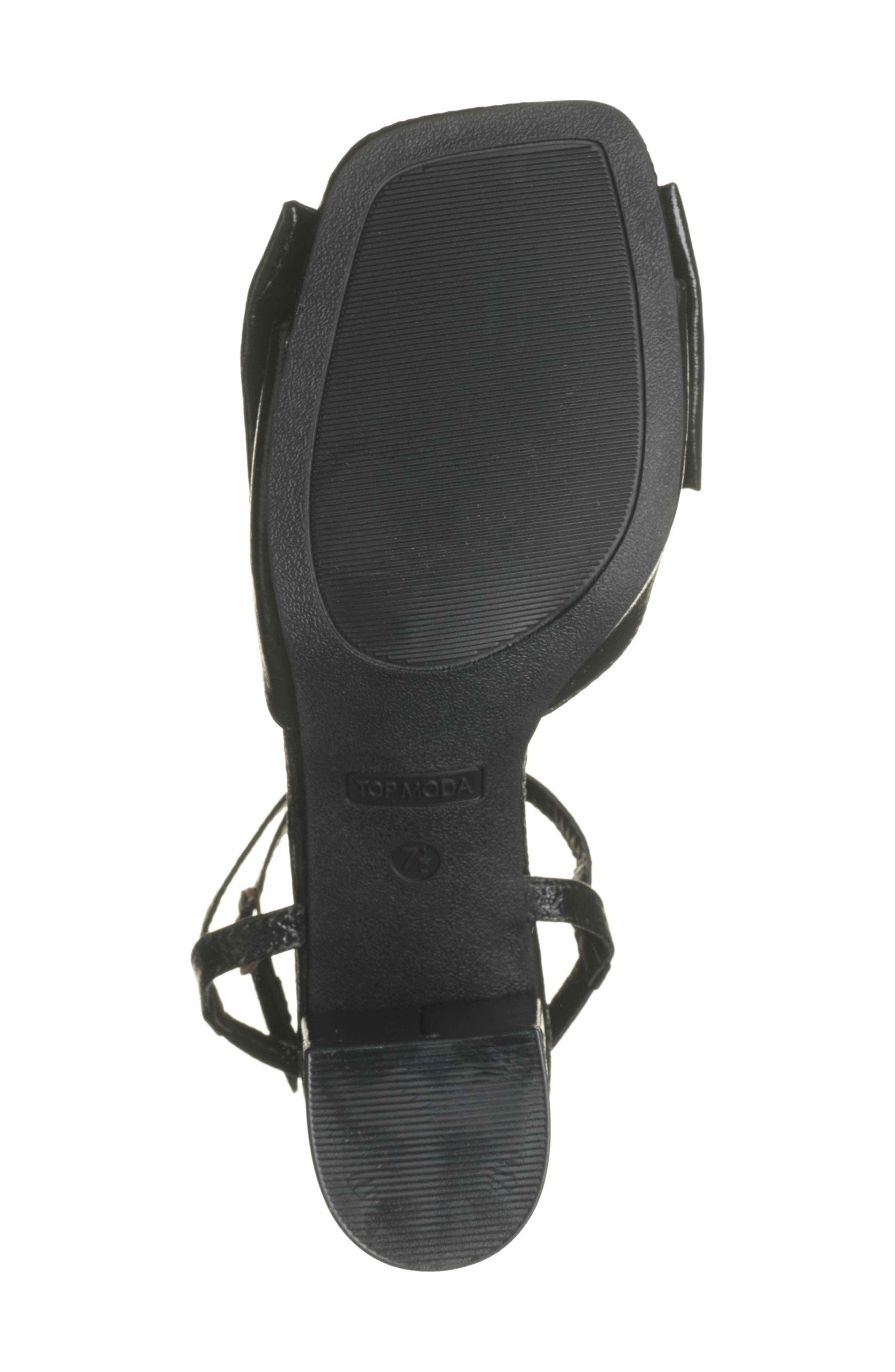 TOP GUY SHOES Prairie Block Heel Sandal, Alternate, color, 