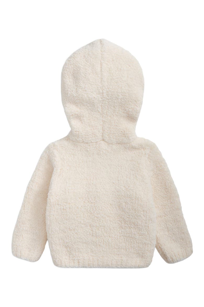 Hooded Chenille Cardigan, Alternate, color, WHITE