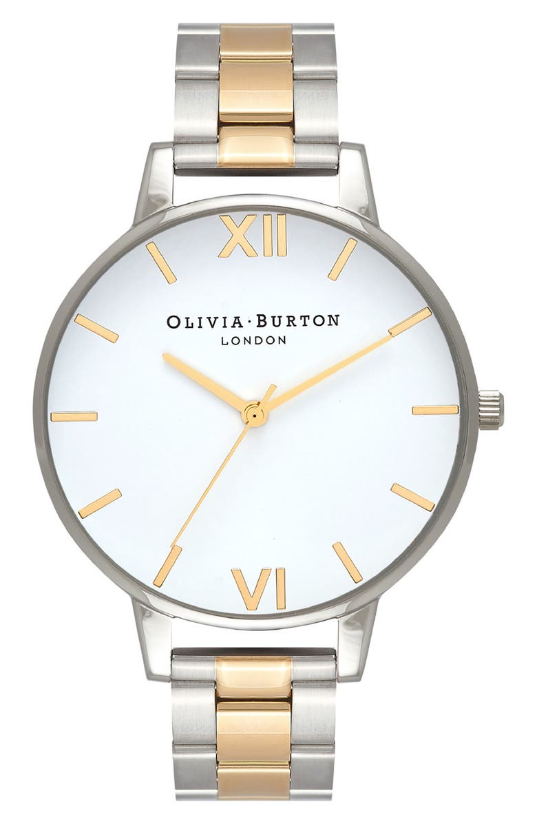 Olivia Burton Big Dial Bracelet Watch, 38mm, Main, color,