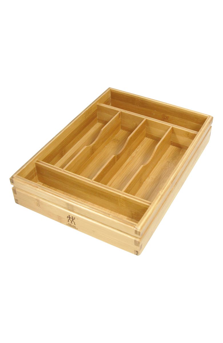 ZWILLING Flatware Storage Tray, Main, color, Bamboo