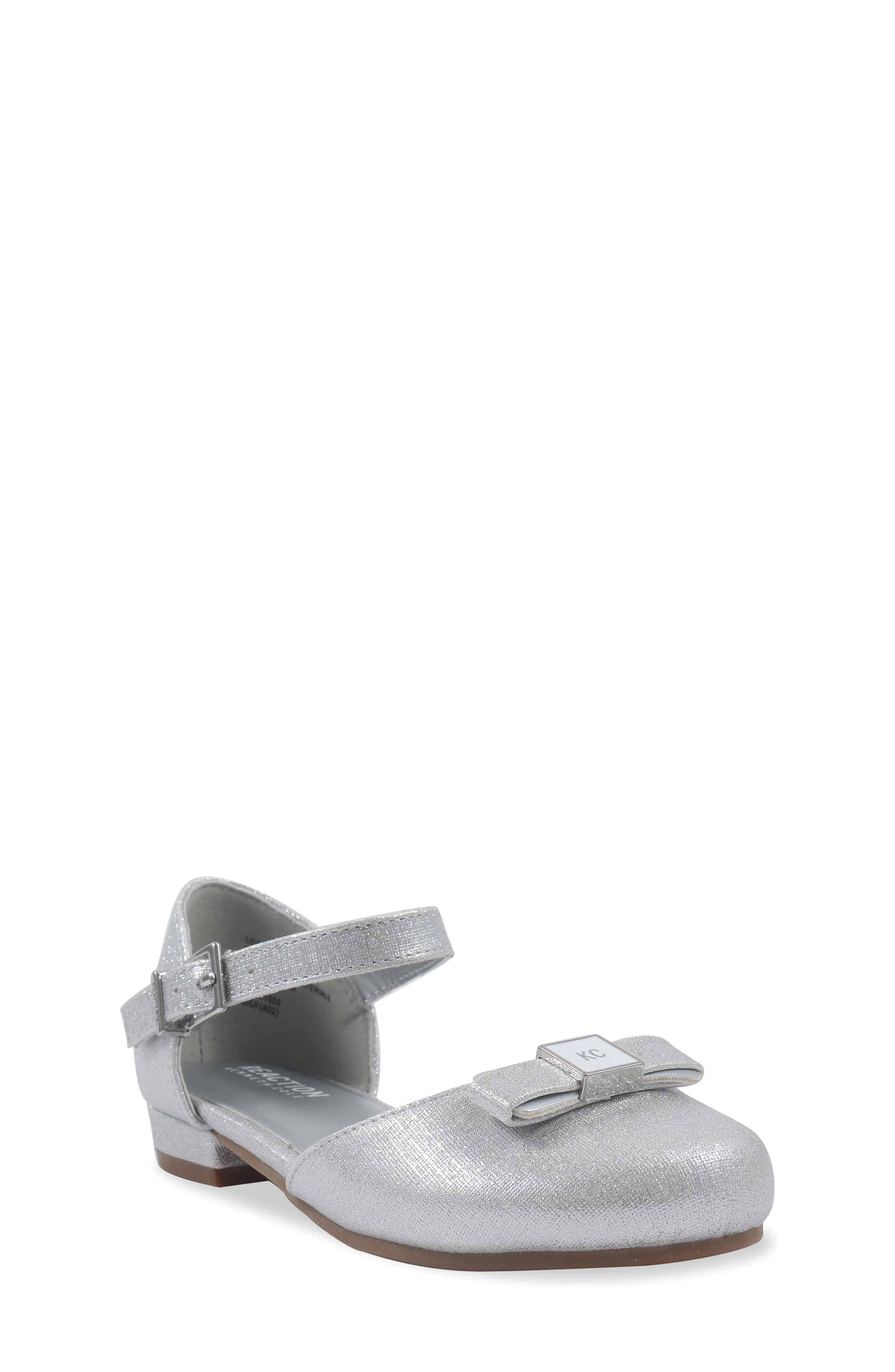 Sam Edelman Kids' Bella Candace Sandal, Main, color, Silver