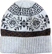 MARCUS ADLER Fair Isle Knit Beanie