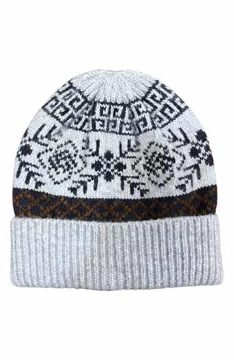 MARCUS ADLER Fair Isle Knit Beanie