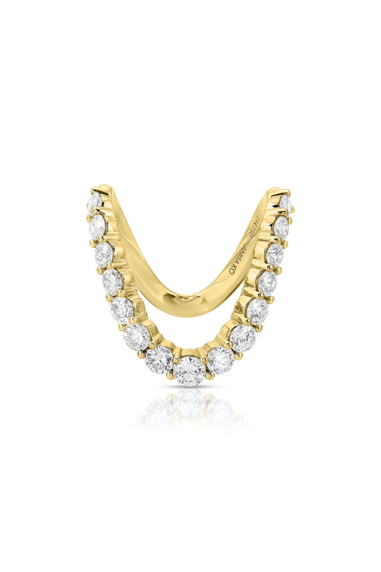 Ulla 18k Gold Diamond Ring, Main, color, 18K YELLOW GOLD