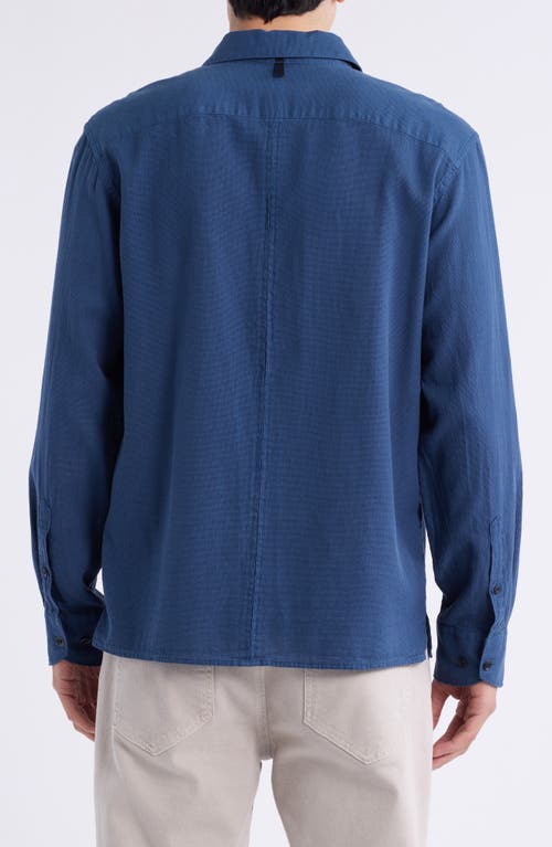Rag & Bone Dalton Button-up Shirt In Blue