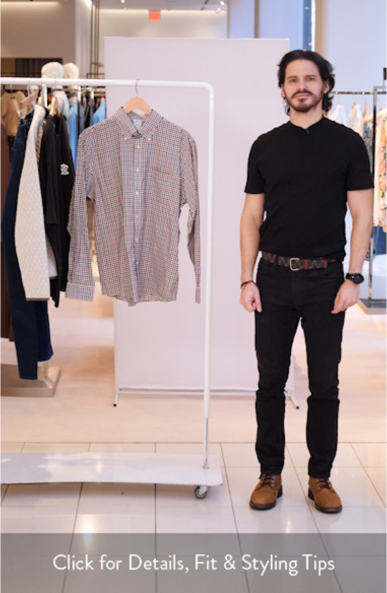 Regular Fit Twill Non-Iron Stretch Button-Down Shirt, sales video thumbnail