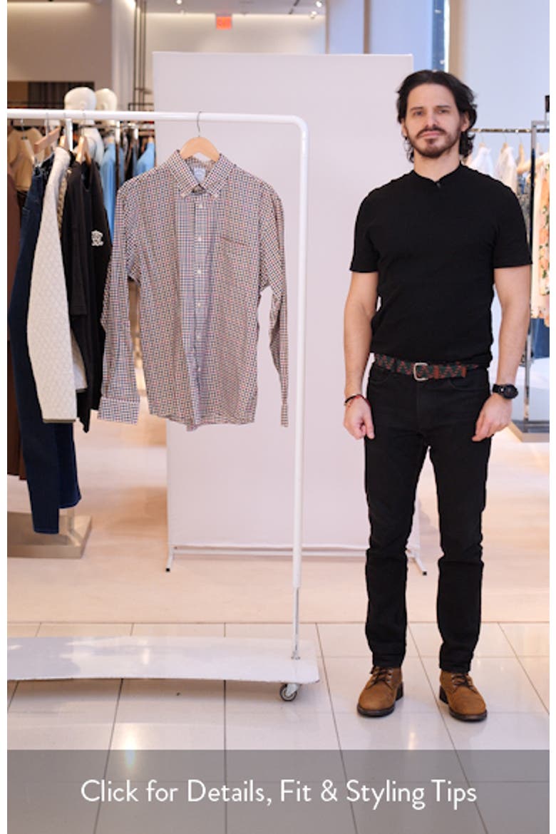 Regular Fit Twill Non-Iron Stretch Button-Down Shirt video