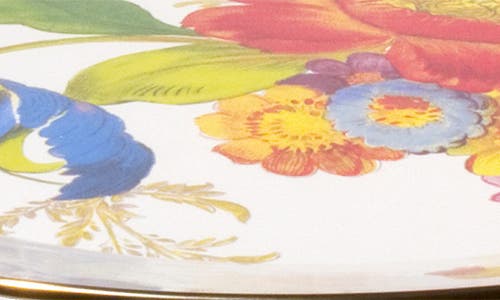 Mackenzie-childs Mackenzie Childs Flower Market Pedestal Platter