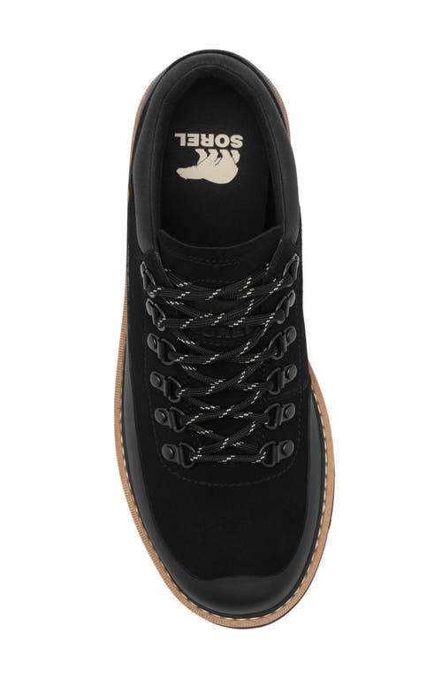 Sorel Slabtown 62 Explorer Waterproof Hiking Shoe In Black