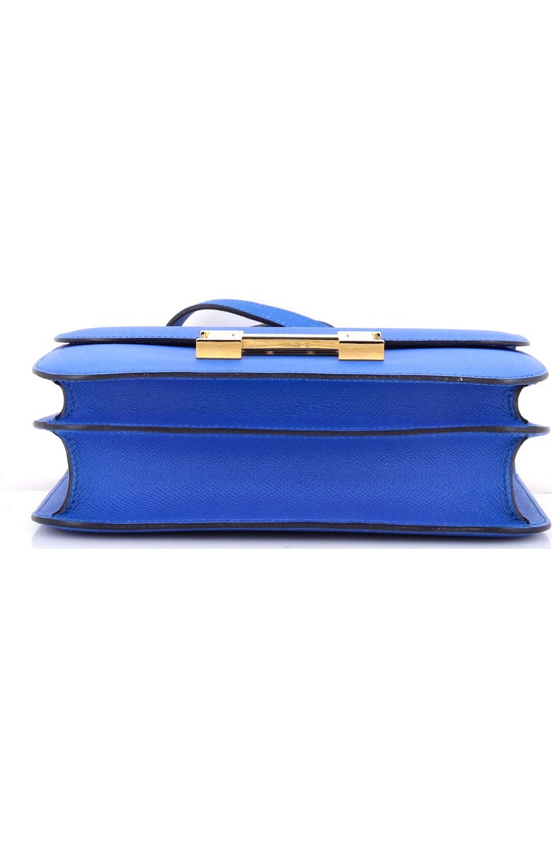 Pre-Owned Hermes Constance Bag Epsom 23, Alternate, color, Bleu Zellige