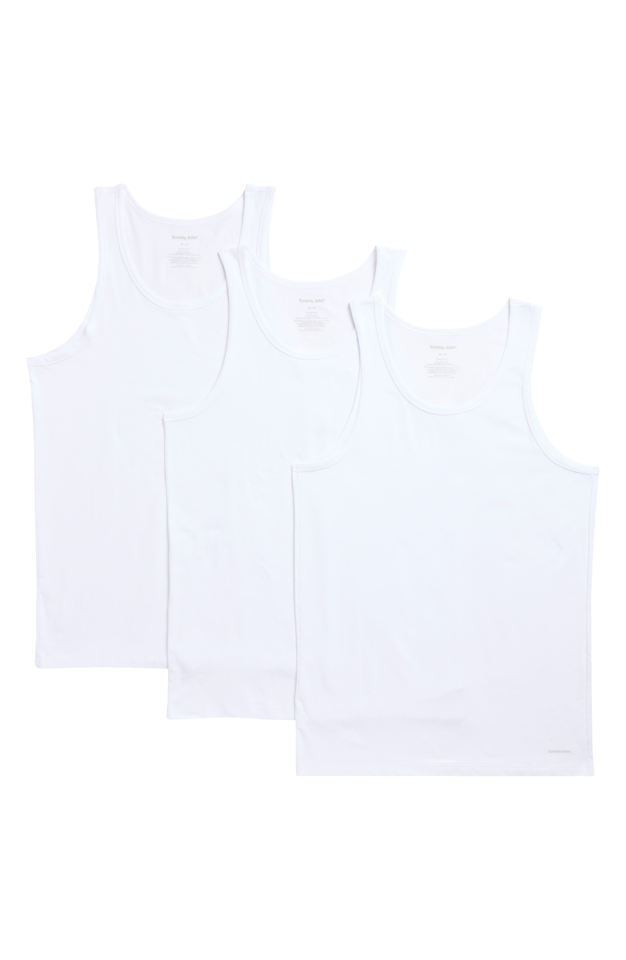Tommy John Cool Essential 3-Pack Rib Tanks