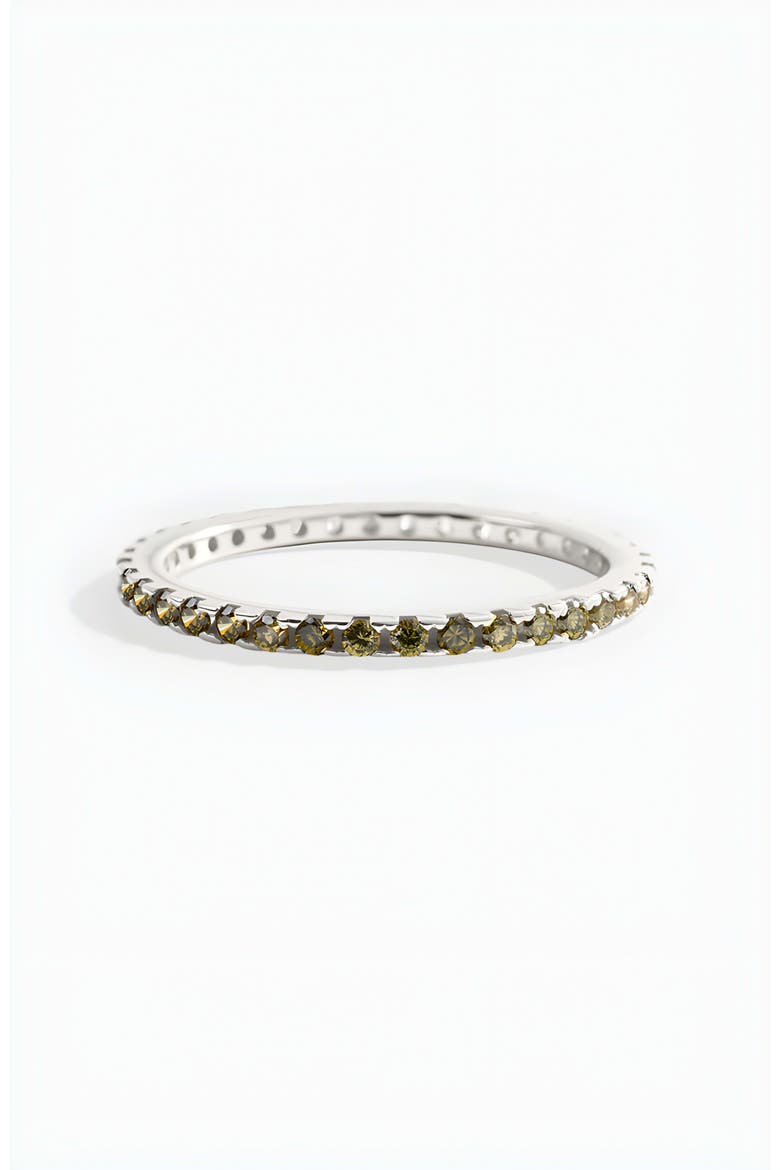 August Birthstone Eternity Stacking Ring, Alternate, color, 925 Sterling Silver