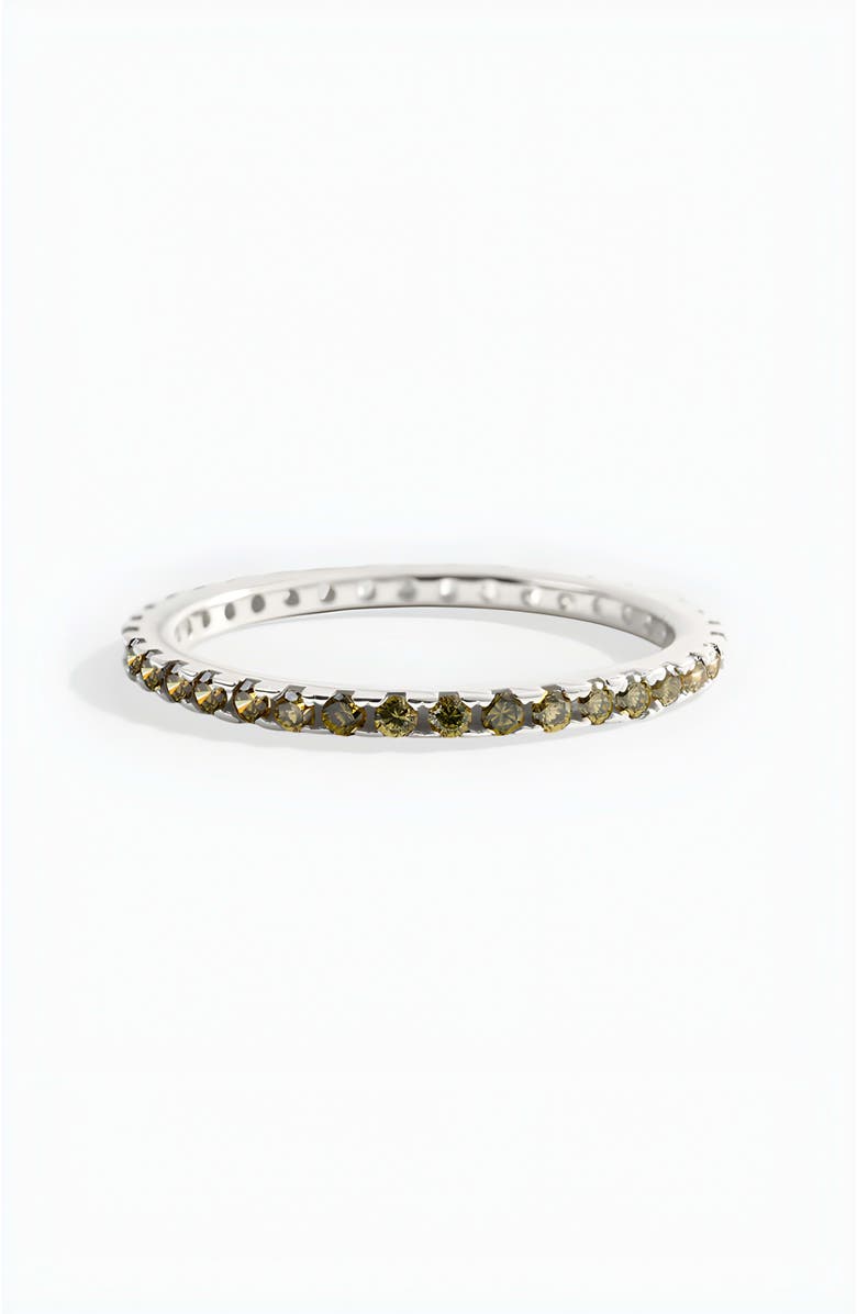 Mint & Lily August Birthstone Eternity Stacking Ring, Alternate, color, 925 Sterling Silver