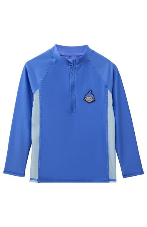 Roarsome Boys Reef The Shark Sun Protective Rash Vest In Blue