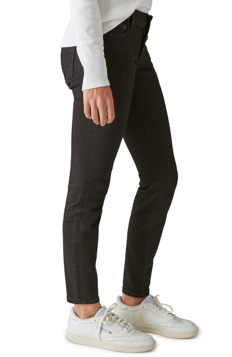 Lucky Brand Lizzie Low Rise Skinny Jeans, Alternate, color,