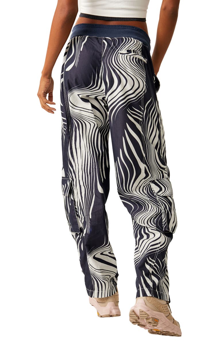 Free People FP Movement Mesmerize Me Print Cargo Pants, Alternate, color,