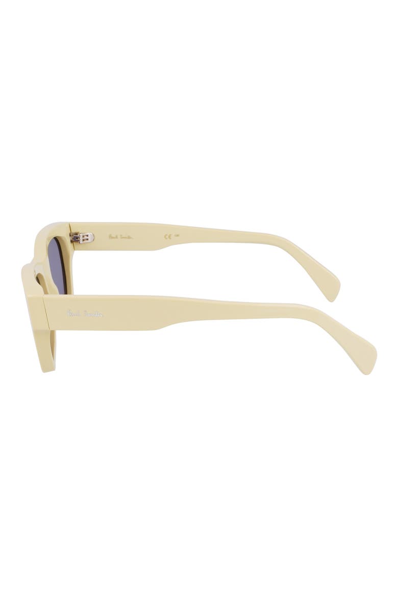 Loxham 52mm Modified Rectangular Sunglasses, Alternate, color, BEIGE