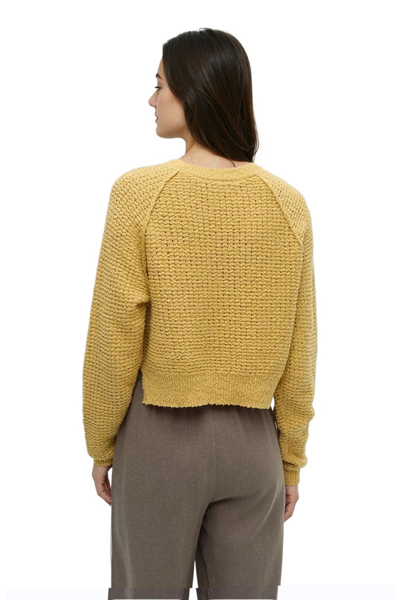 Hart Sweater, Alternate, color, Dusk Yellow
