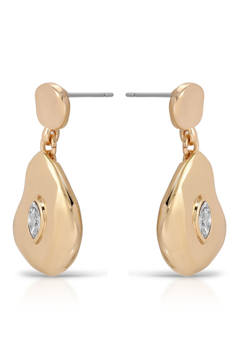 Marquise Drop Earrings, Alternate, color, CLEAR