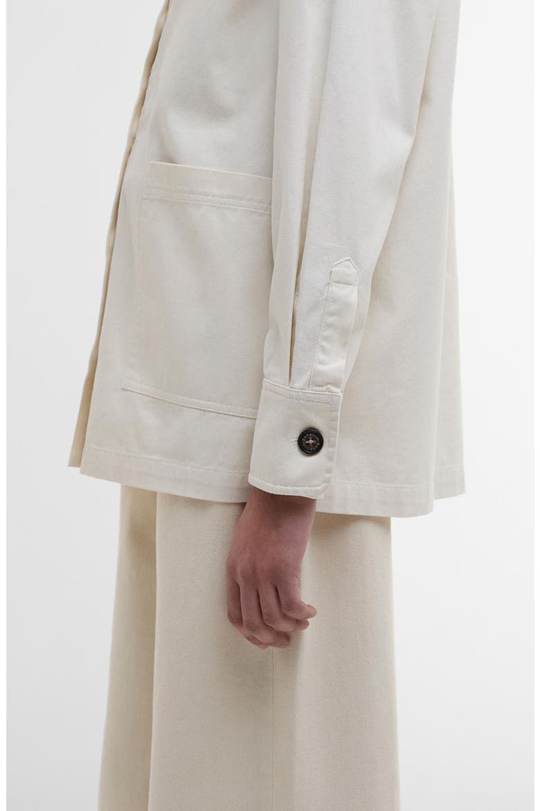 Lyndale Cotton Overshirt, Alternate, color, CLOUD