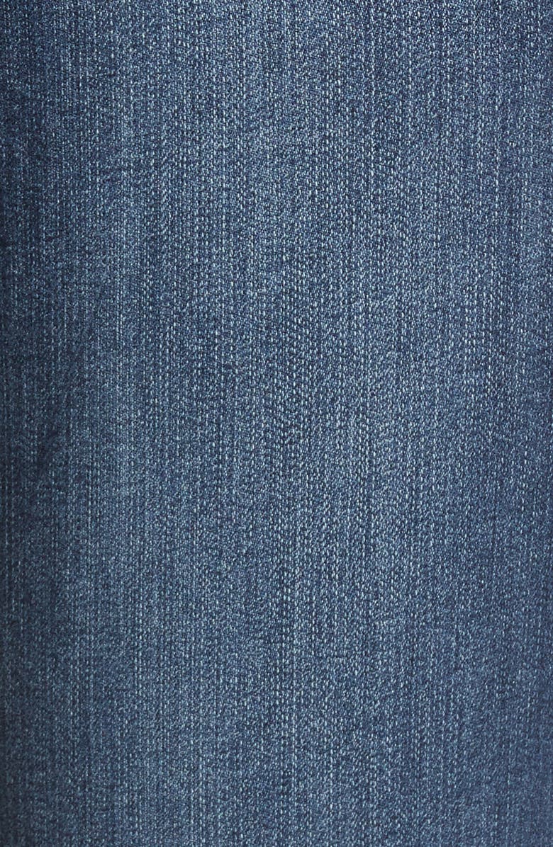 1822 Denim Maternity Distressed Step Hem Skinny Jeans, Alternate, color, 