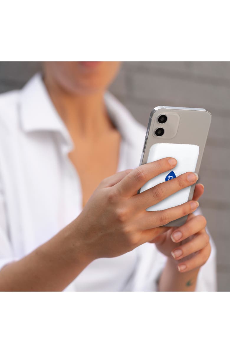 PURSONIC Magnetic Wireless Power Bank Portable, Powerful, Effortless Charging, Alternate, color, White