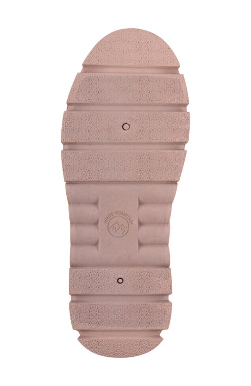 White Mountain Footwear Tomas Faux Fur Bootie In Pink