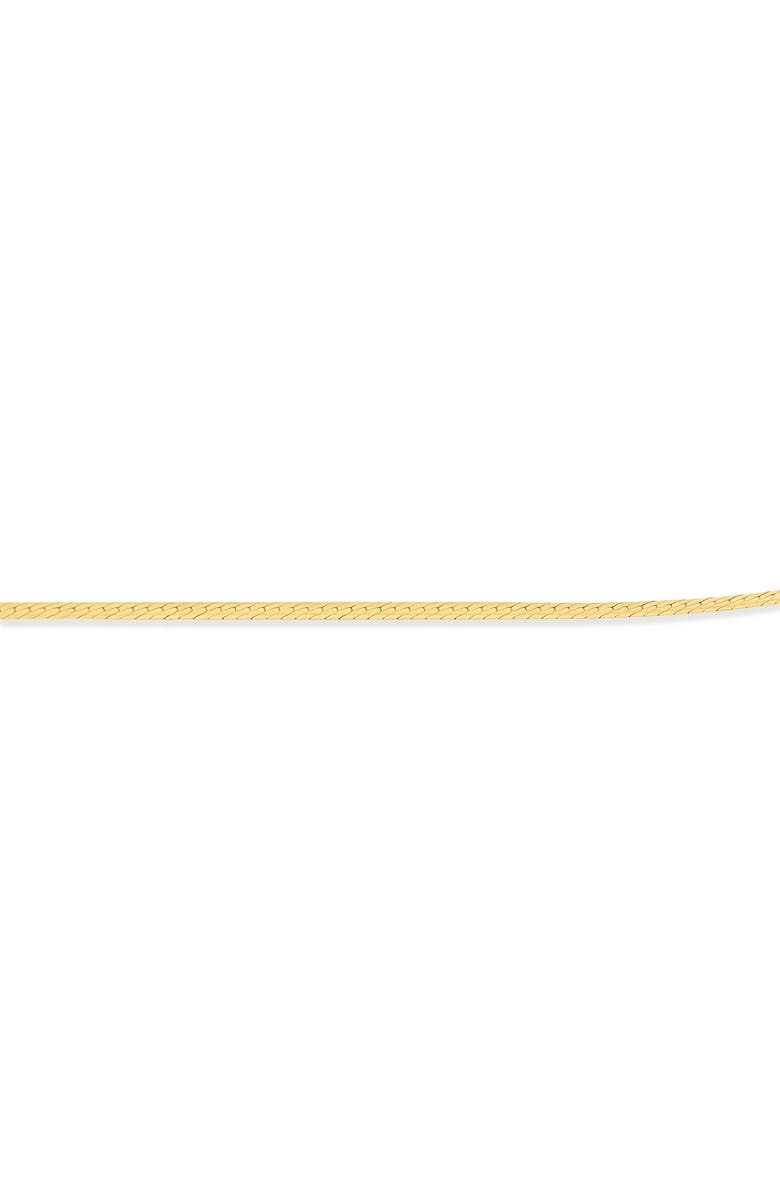 Bony Levy 14K Gold 1mm Herringbone Chain Necklace, Alternate, color, 14K Yellow Gold