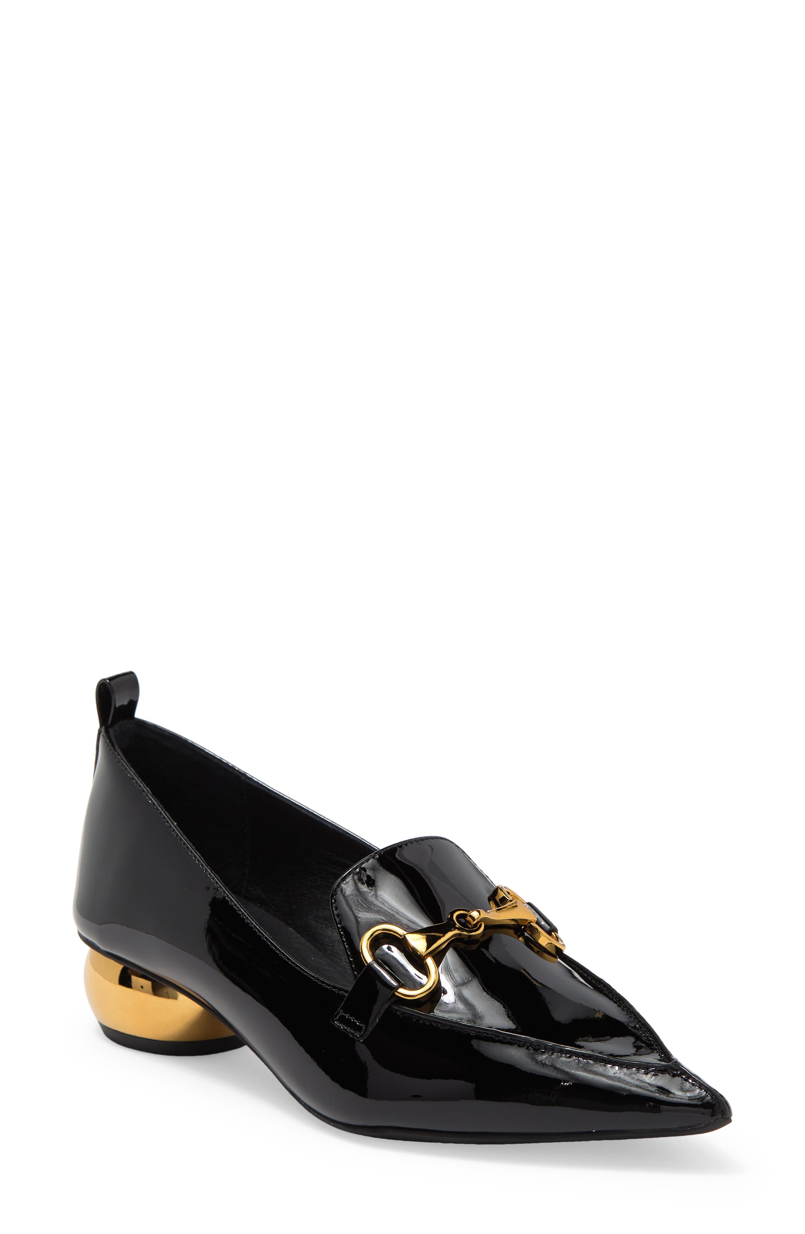 Jeffrey Campbell Viona Pointed Toe Loafer Pump, Main, color, 