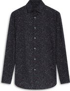 Bugatchi James OoohCotton® Abstract Print Button-Up Shirt