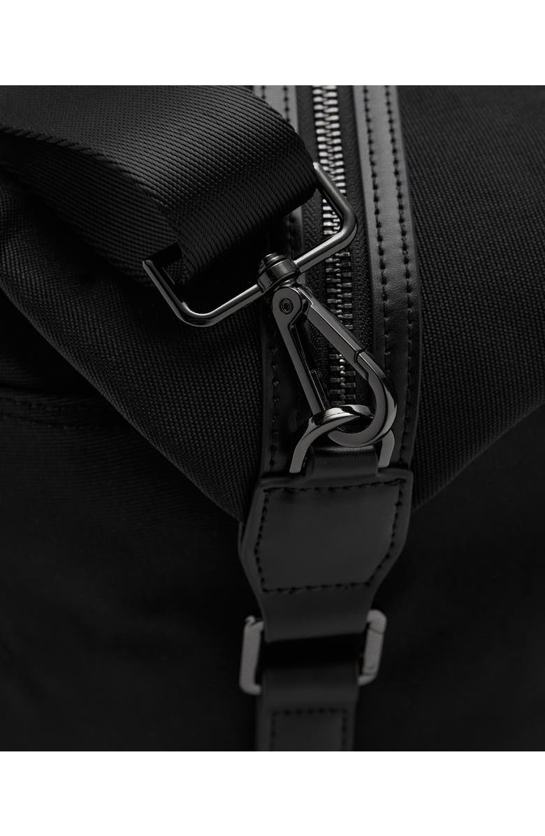 MANGO Bowling Handbag, Alternate, color, Black