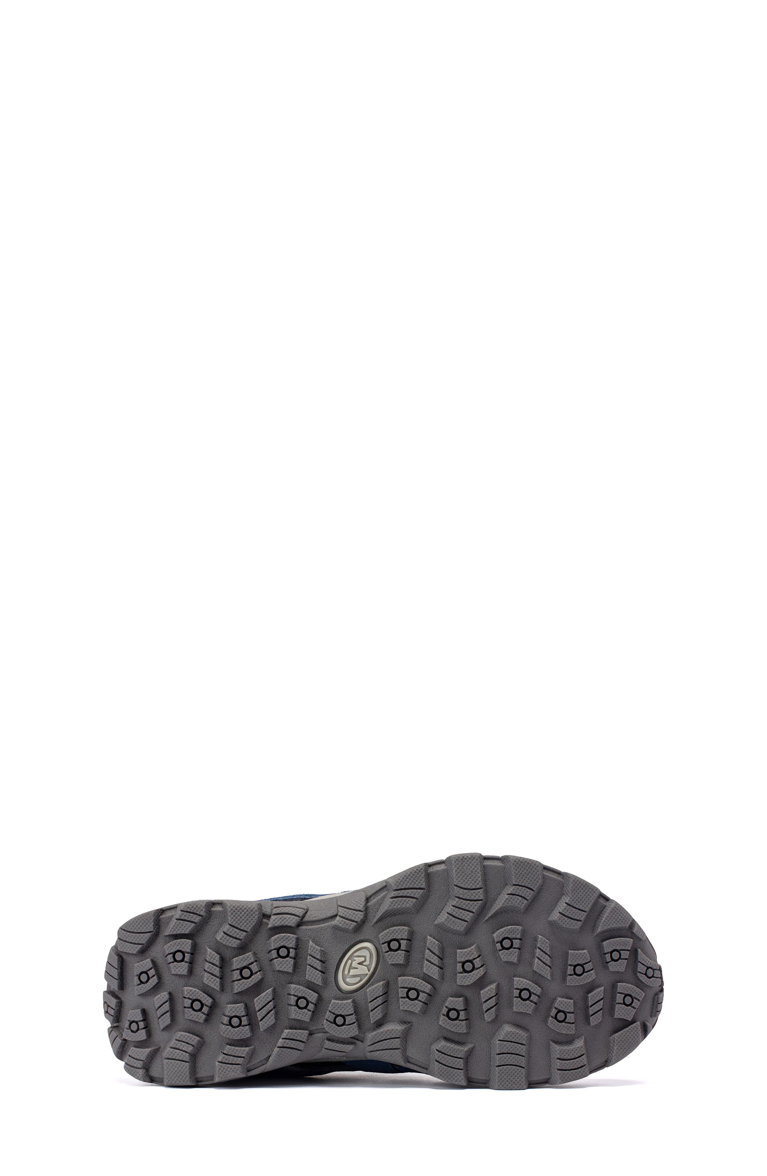 Kids' Moab Sneaker, Alternate, color, BLUE/GREY