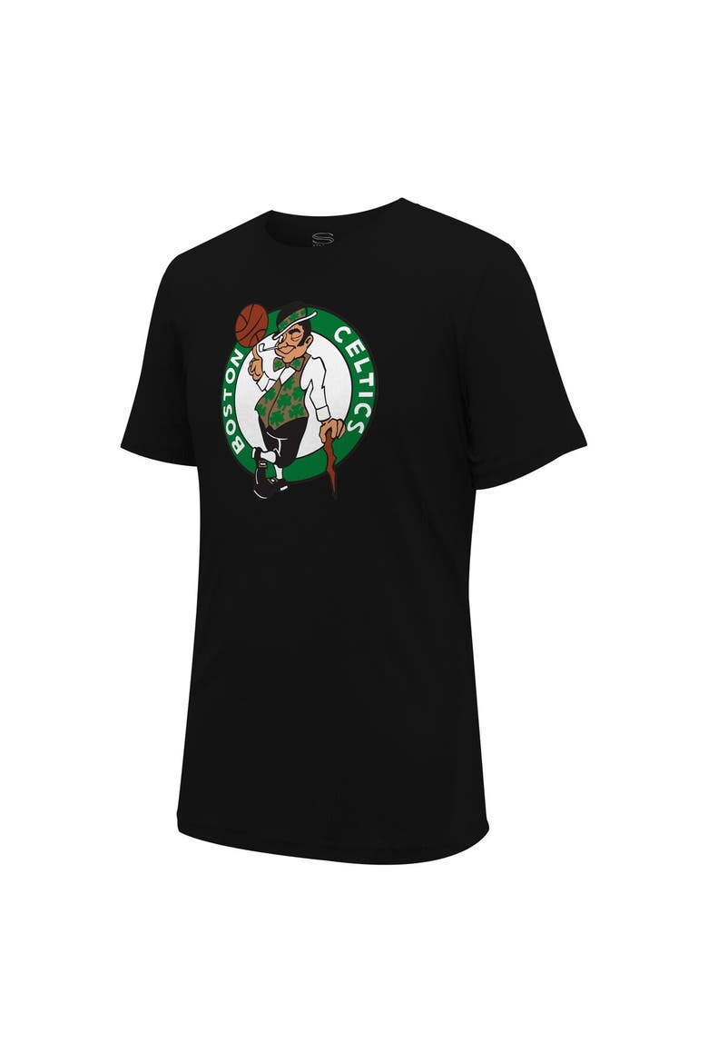 Unisex Stadium Essentials Black Boston Celtics Primary Logo T-Shirt, Alternate, color, Black