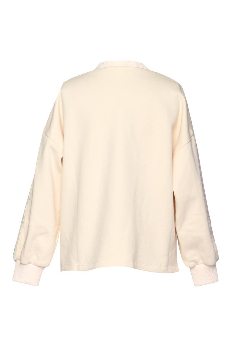 Kids' Gemstone Sweatshirt, Alternate, color, IVORY