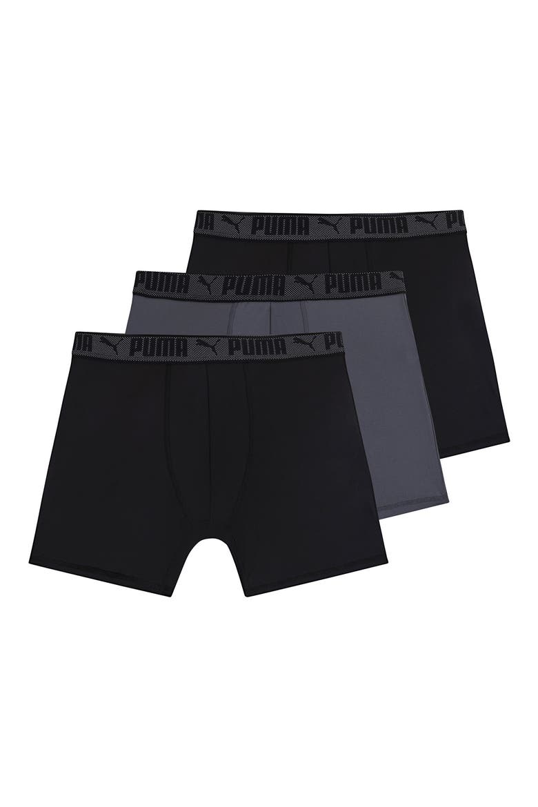 3-Pack Flex Training Boxer Briefs, Alternate, color, BLACK GREY