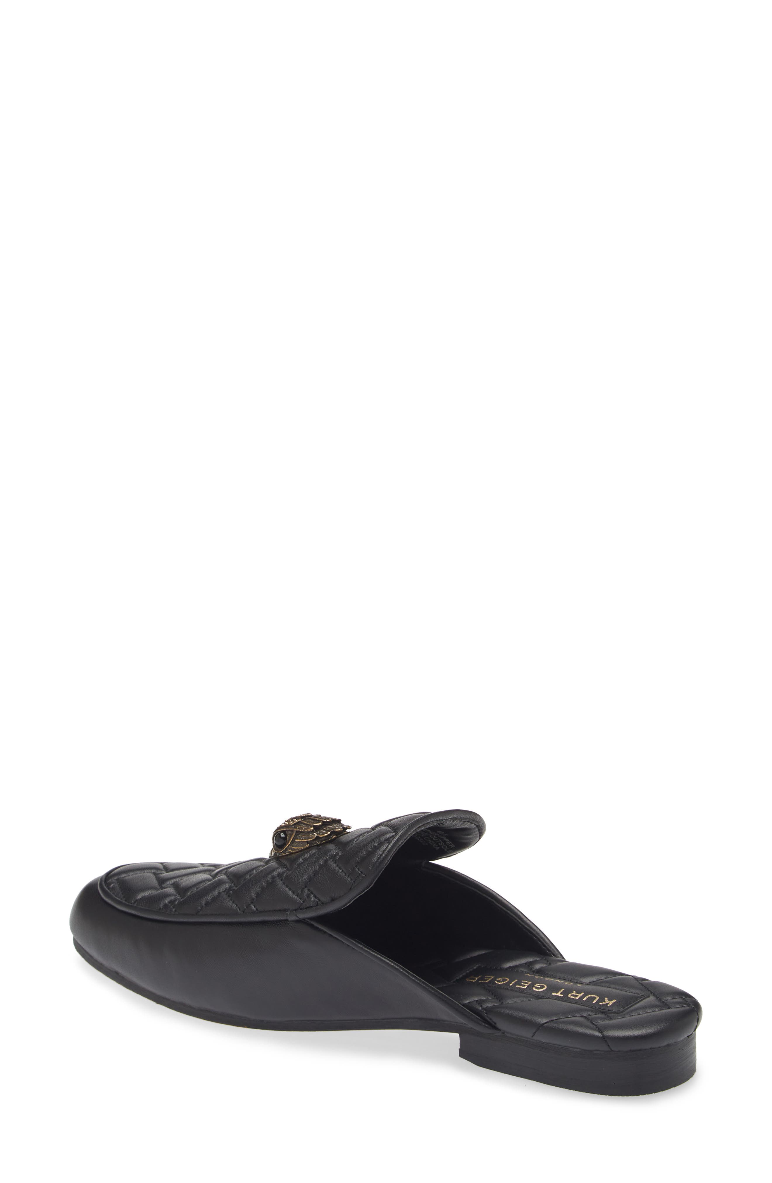 Holly Eagle Quilted Mule, Alternate, color, BLK/OTHER