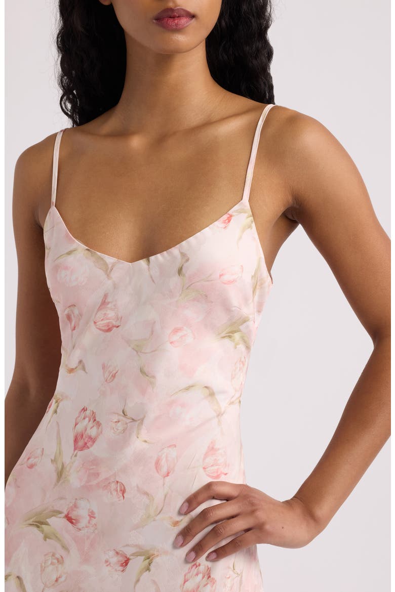 Shiloh Cutout Sleeveless Maxi Dress, Alternate, color, LIGHT PINK